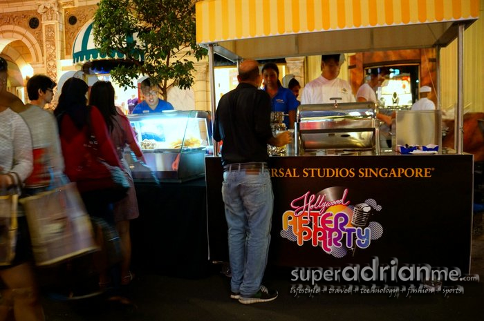 Universal Studios Singapore - Hollywood After Hours - Food Stalls