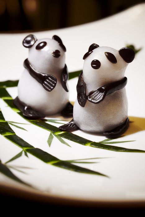 Si Chuan Dou Hua - Steamed Miniature Panda with Red Bean Paste