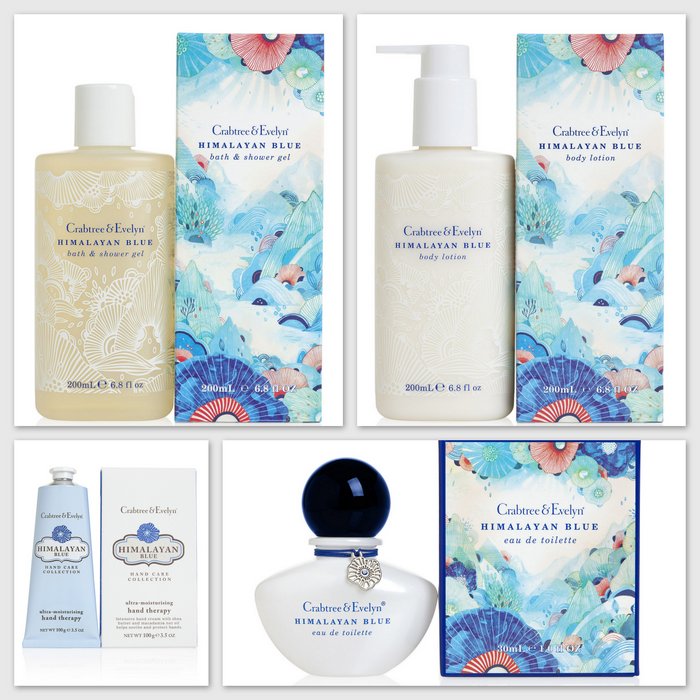 Crabtree & Evelyn Himalayan Blue Fragrance Collection