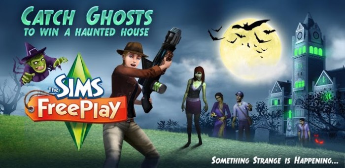 Sims FreePlay updated with Spooky content