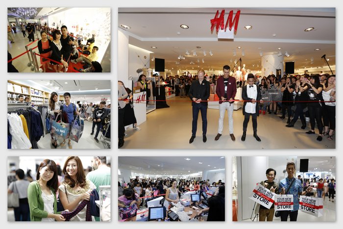 H&M Ion Orchard Store Opening 28 November 2012