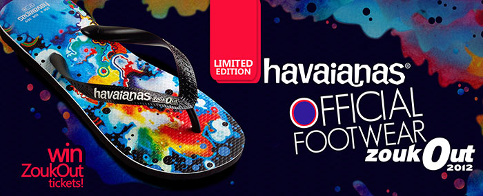 Havaianas Na Rua Limited Edition ZoukOut Flip Flop