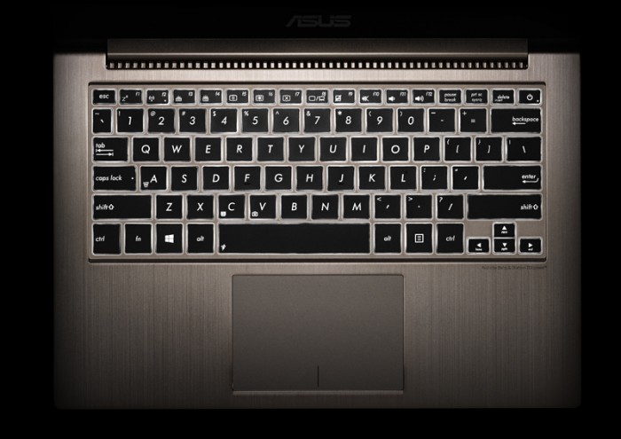 ASUS ZENBOOK Touch Backlit Keyboard