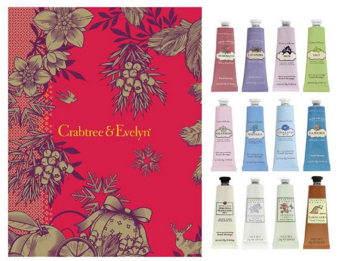 Crabtree & Evelyn Hand Therapy Sampler Set of 12