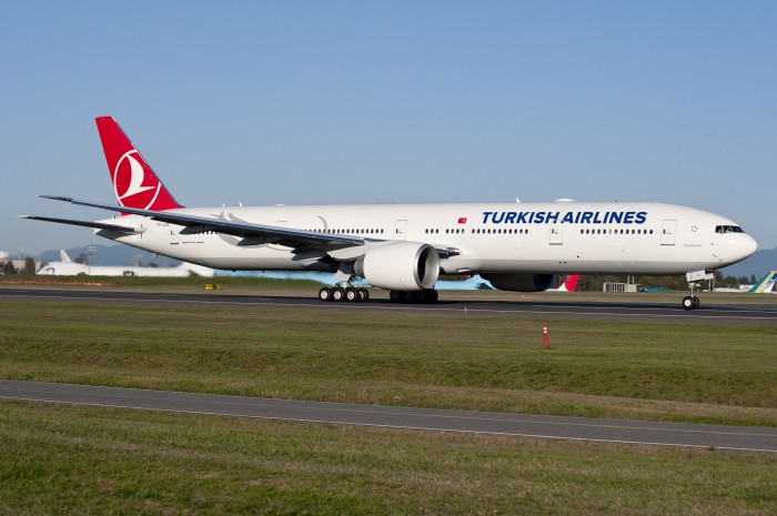Turkish Airlines Boeing 777-300ER (Credit: Boeing)