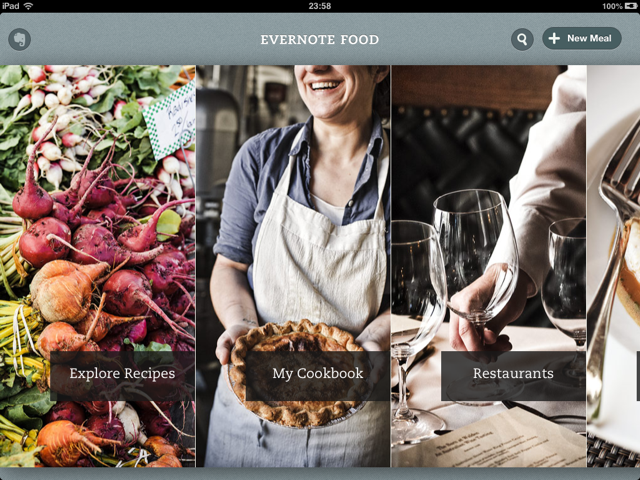 iPad App: Evernote Food ver 2.0