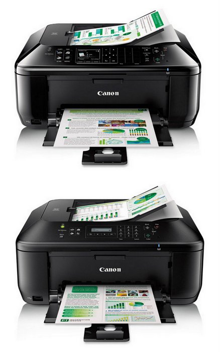 Canon Pixma MX522 (top) and MX452 (bottom) Wireless All-In-One Printer