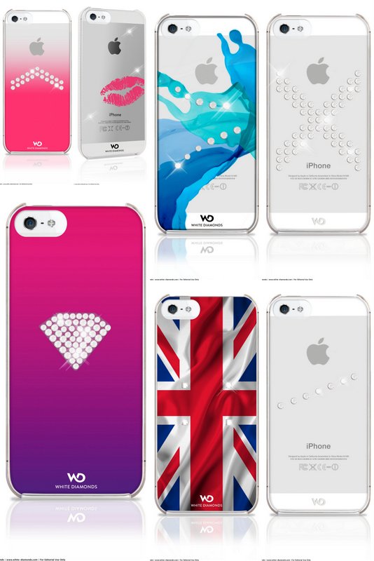 White Diamonds SWAROVSKI ELEMENTS iPhone 5 cases