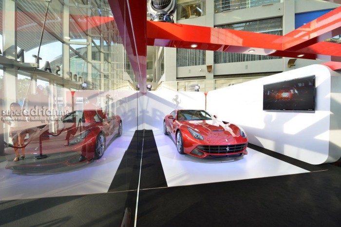 Ferrari F12berlinetta - Display at The Shoppes at Marina Bay Sands