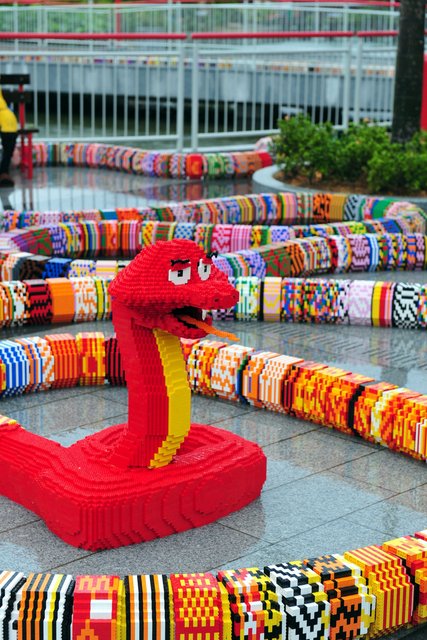 LEGOLAND Malaysia World's Longest LEGO Snake (24)