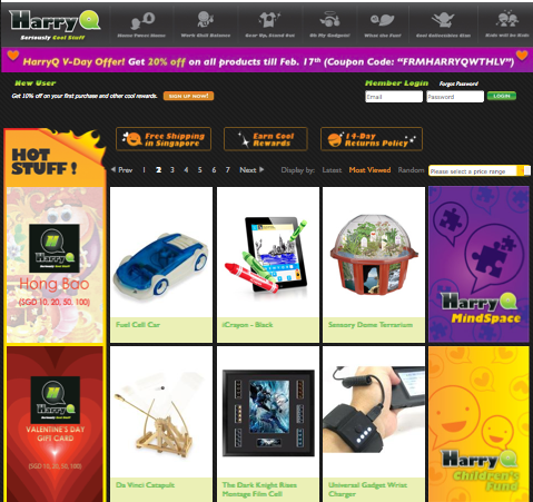 HarryQ Online Shop