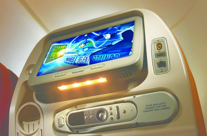 Singapore Airlines - In Flight Entertainment - KrisWorld - Economy class