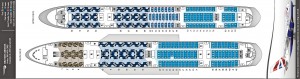 British Airways Airbus A380 seat map