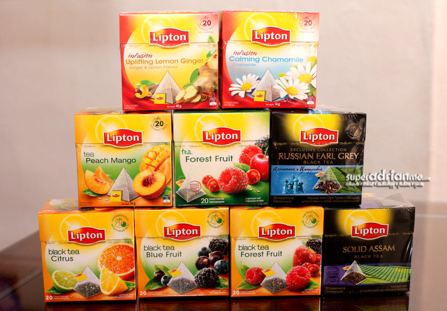 Lipton Launches Six New Pyramid Tea Flavours