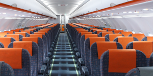 easyJet airplane seats