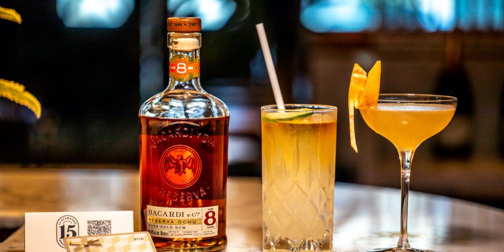 Enjoy Bacardi 8 cocktials at The Bar at 15 Stamford in Capitol Kempinski #CraftedForYou